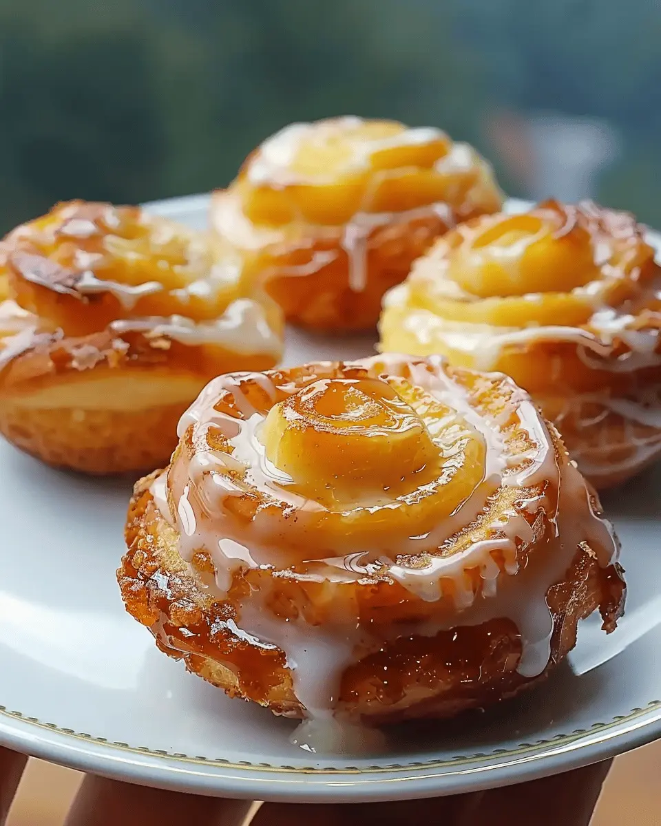 Peach Pie Cruffins: The Best Indulgent Twist on Your Favorite Dessert