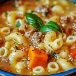 Ditalini Soup for Chilly Nights