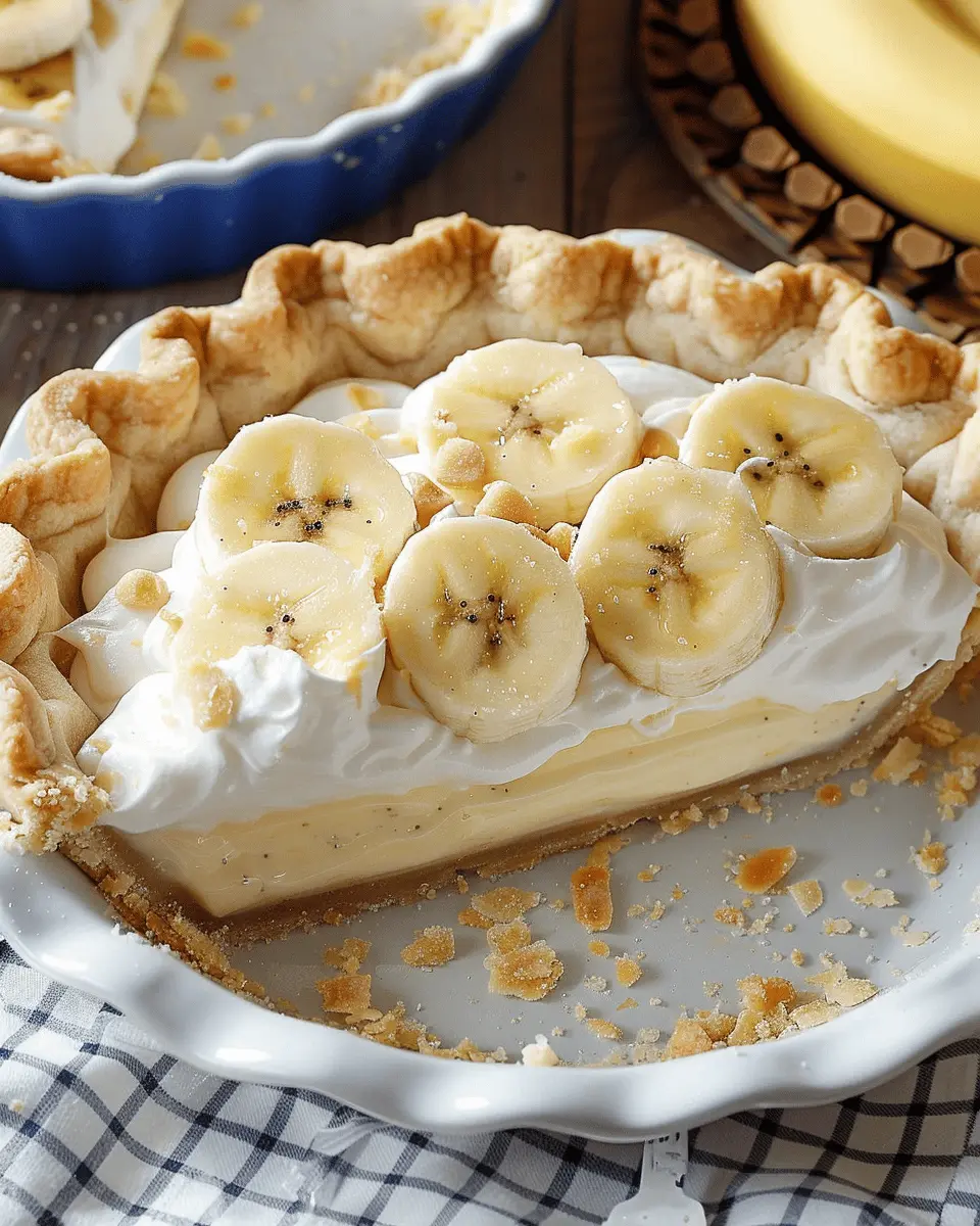 Banana Cream Pie: The Best Homemade Dessert You’ll Love