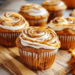 Pumpkin Swirl Muffins