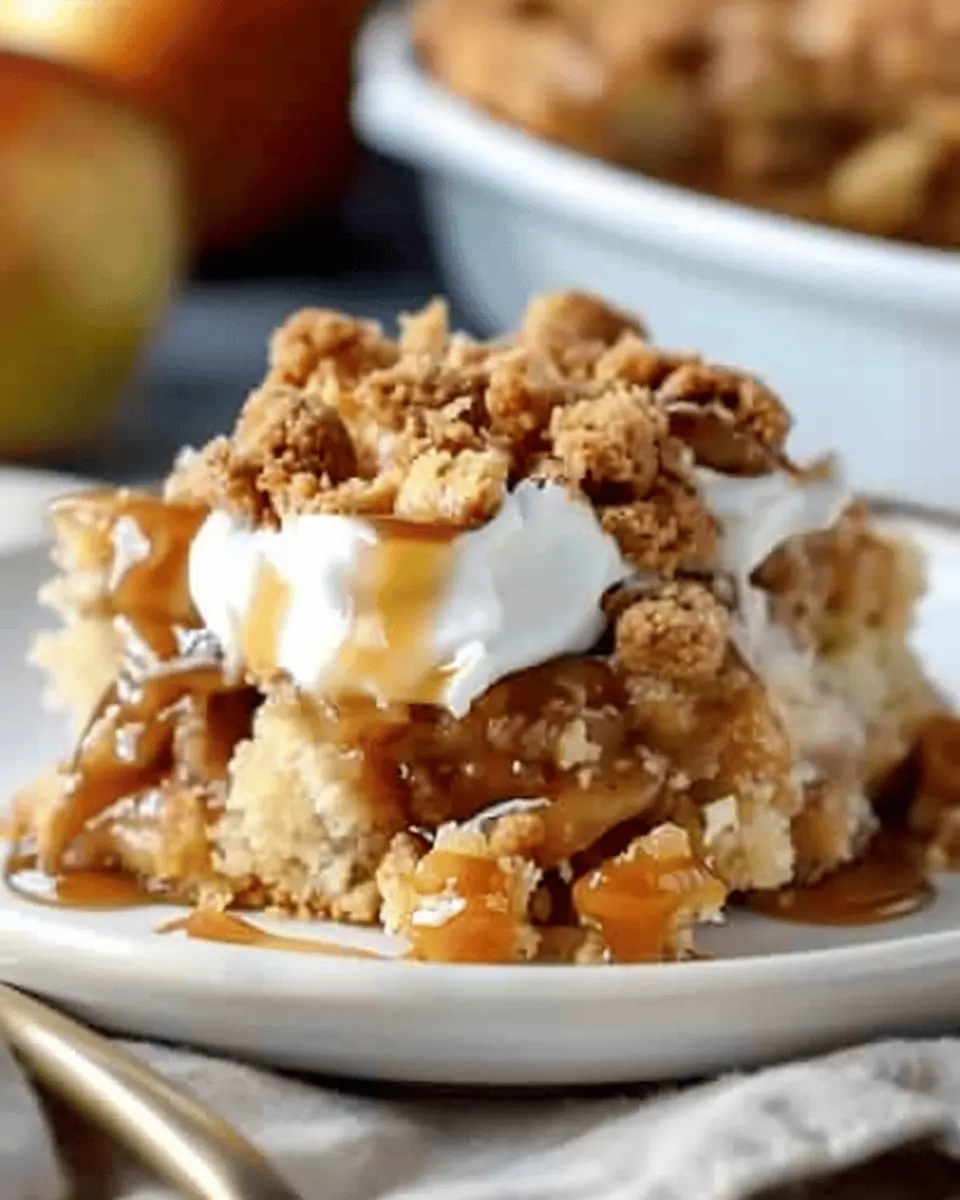 Caramel Apple Dump Cake: The Best Easy Dessert for Fall