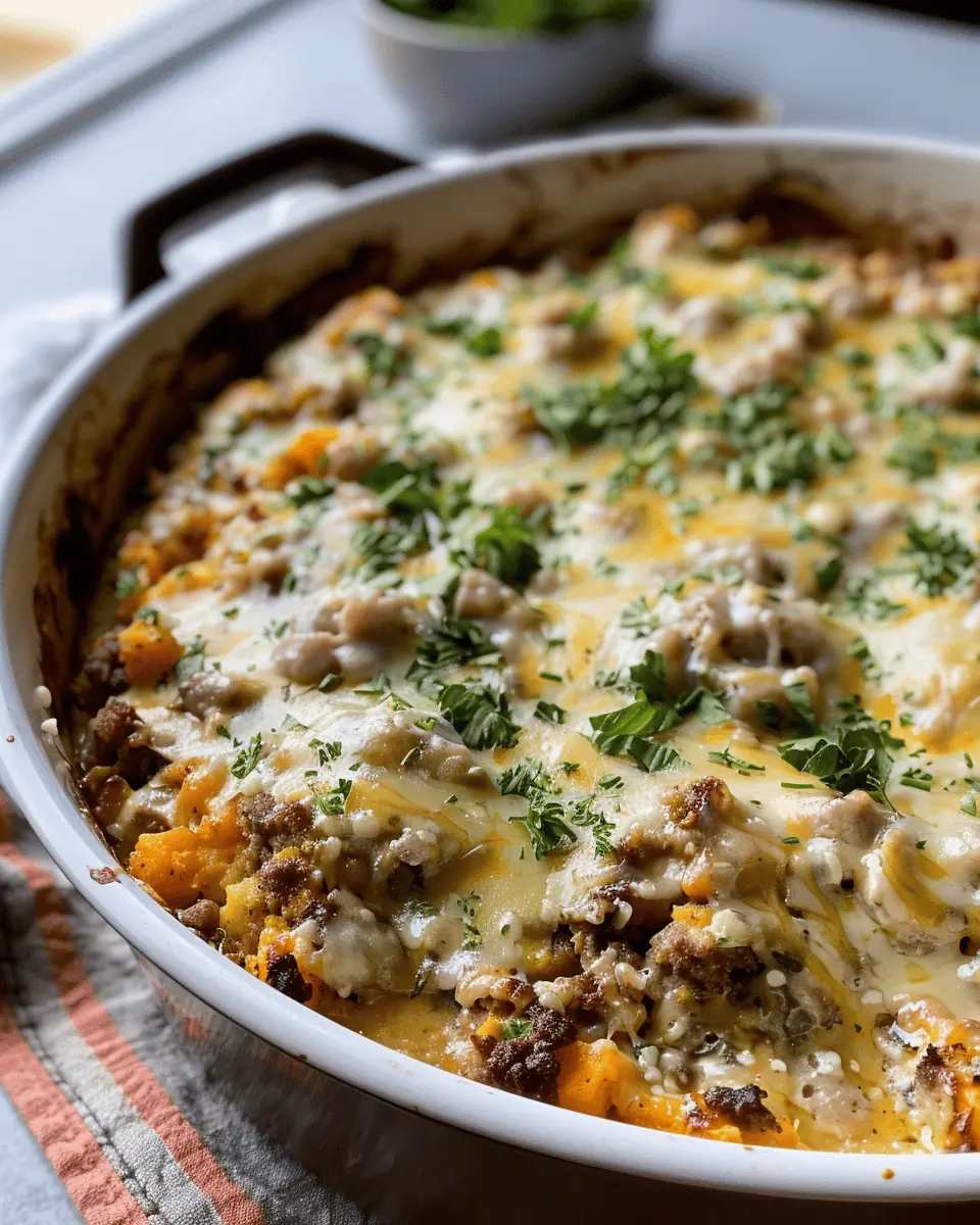 Ground Turkey Sweet Potato Bake: Easy Comfort Food Delight