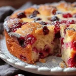 Cranberry Orange Breakfast Cake Recipe