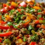 Ground Turkey and Peppers: A Flavorful