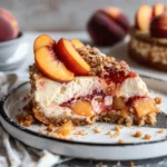 Peach Cobbler Cheesecake