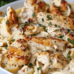 Chicken Garlic Parmesan Pasta