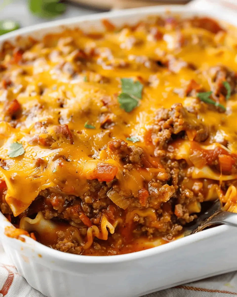 Sloppy Joe Casserole: Indulgent Comfort Food for Busy Nights