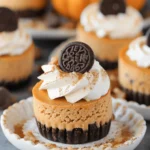 Mini Pumpkin Cheesecakes