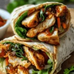 Sweet Chili Chicken Wraps