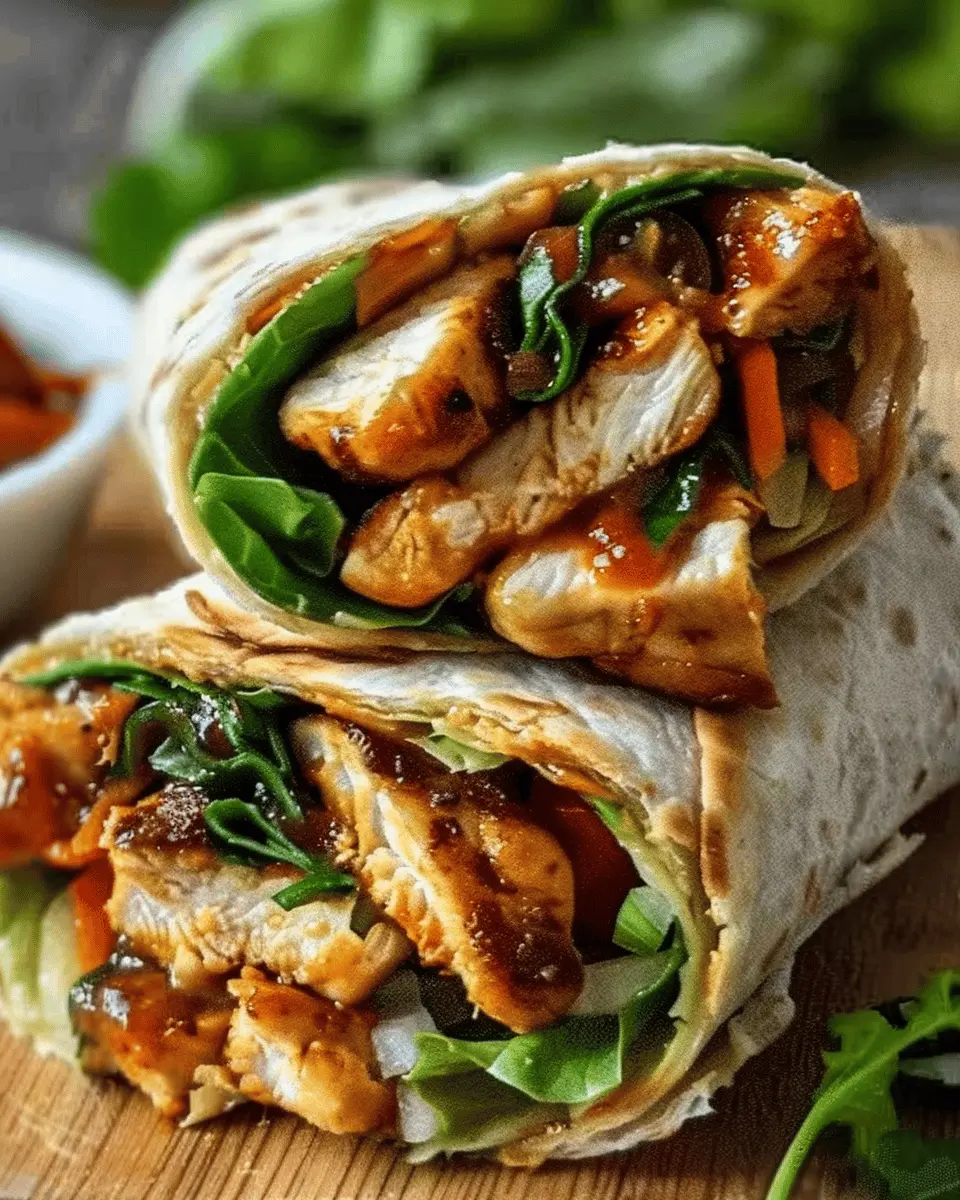 Sweet Chili Chicken Wraps: Easy and Delicious at Home