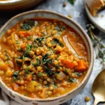 Damn Good Vegan Lentil Soup