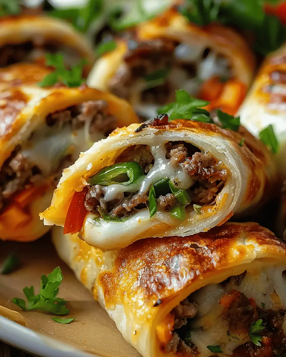 Keto Philly Cheesesteak Roll-Ups: Easy Turkey Bacon Delight
