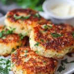 Parmesan Mashed Potato Cakes