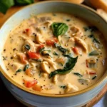 Creamy Marry Me Tuscan Chicken Soup