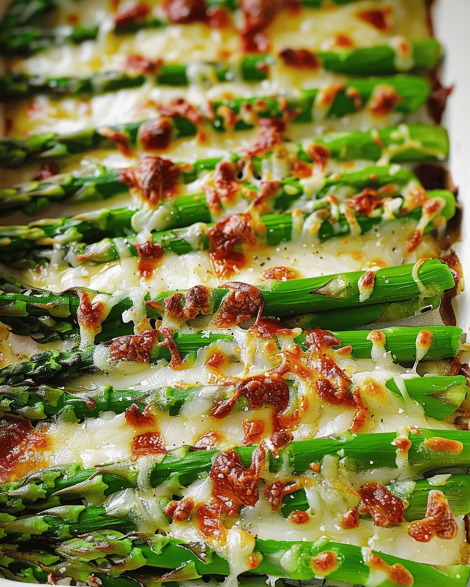 Cheesy Baked Asparagus with Gruyere Cheese: A Cozy, Indulgent Twist