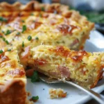 Secret Ingredient Ham & Swiss Quiche