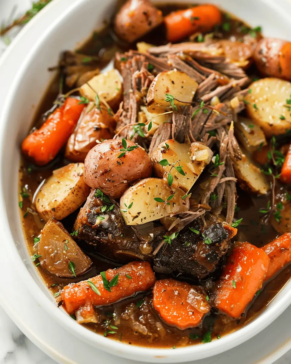 Crockpot Pot Roast: Easy and Flavorful Comfort Food Delight