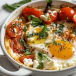Baked Feta Eggs Recipe