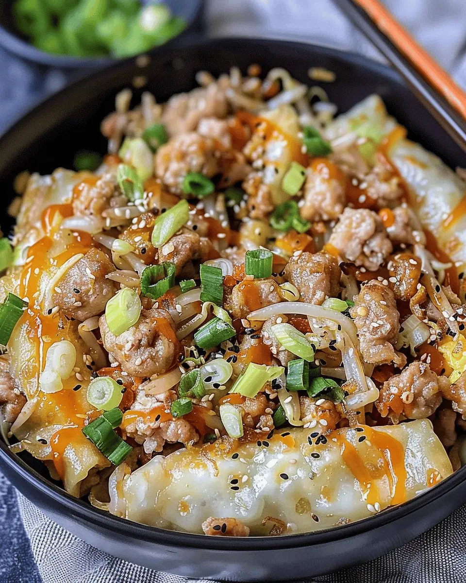 Egg Roll in a Bowl: Easy, Flavorful Recipe with Turkey Bacon