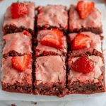 Strawberry Brownies Recipe