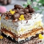 Easter Chocolate Lasagna