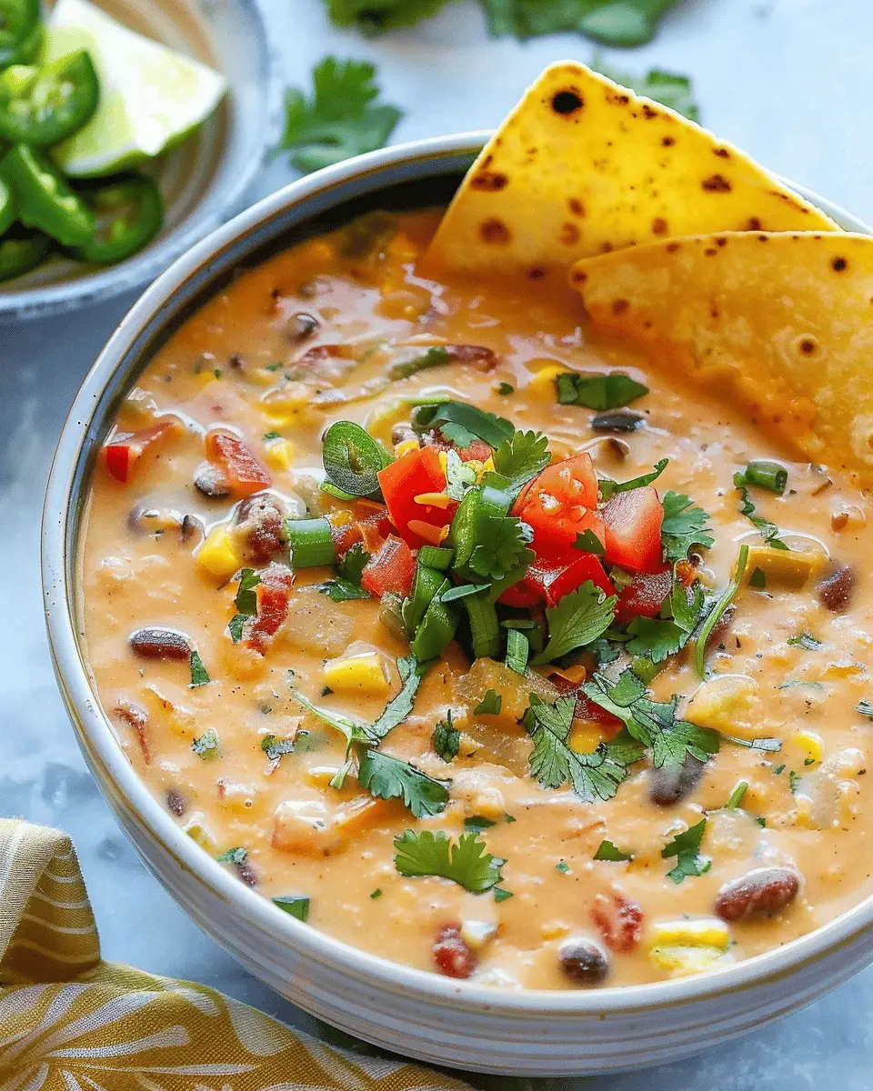Creamy Vegetarian Tortilla Soup: The Best Comfort Food Delight