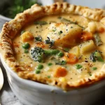 Veggie Pot Pie Soup