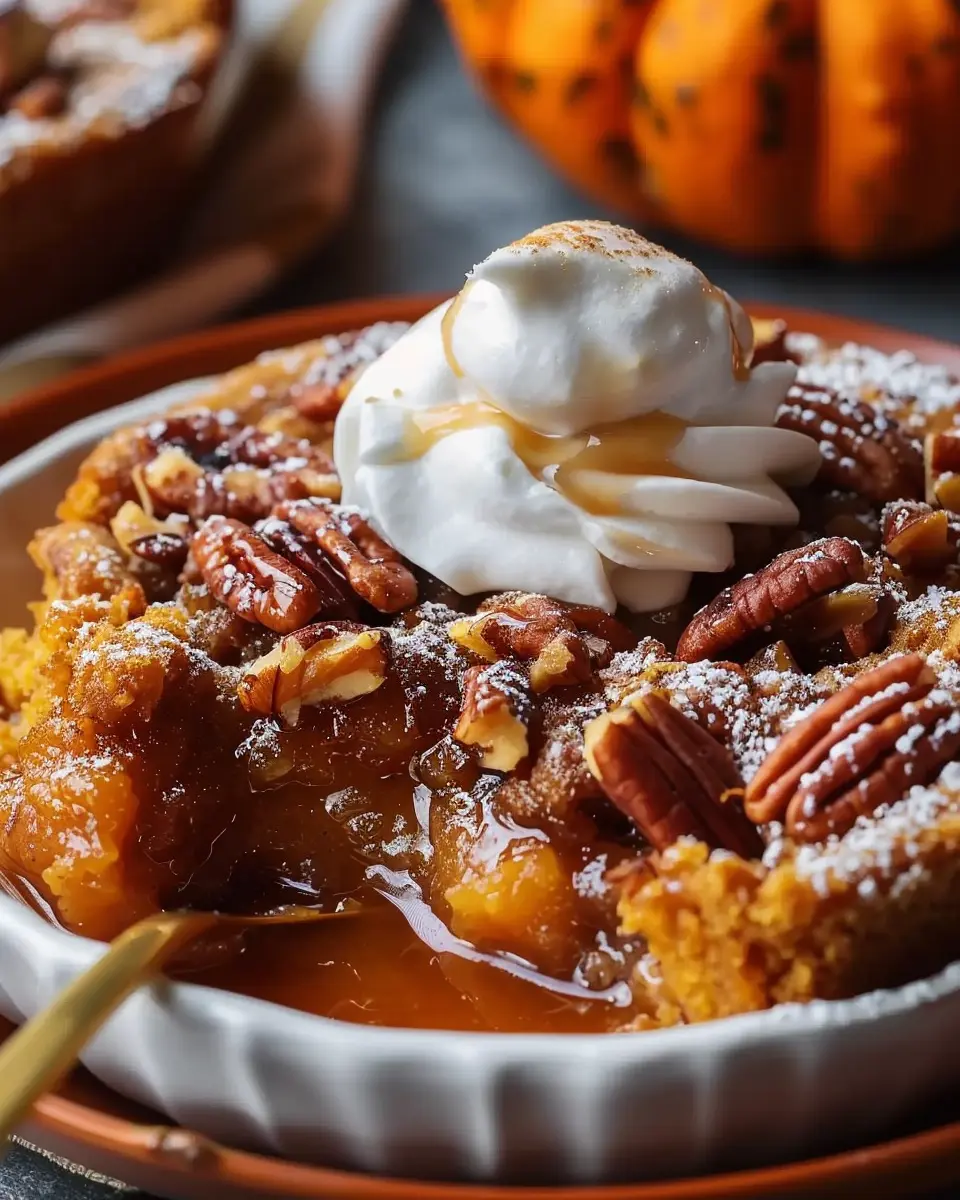 Pumpkin Pecan Cobbler: The Best Cozy Dessert for Fall Evenings