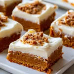 Pumpkin Bars with Cream Cheese Frosting