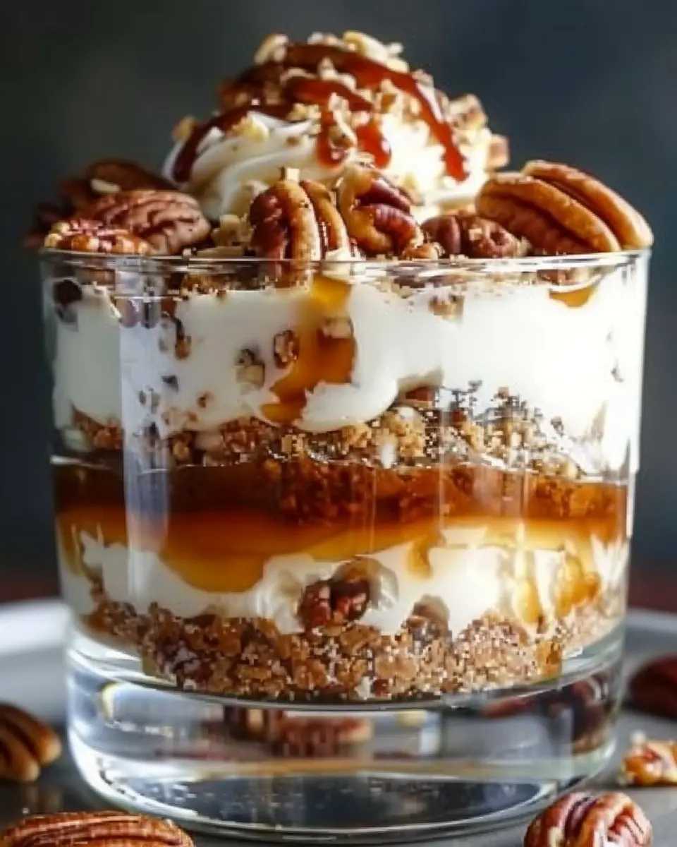 Pecan Pie Cheesecake Trifle: A Decadent Easy Dessert Delight