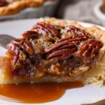 Pecan Pie Cobbler Maple Caramel