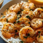 Delicious Creamy Garlic Butter Shrimp and Rice Bowls Ready in 30 Min