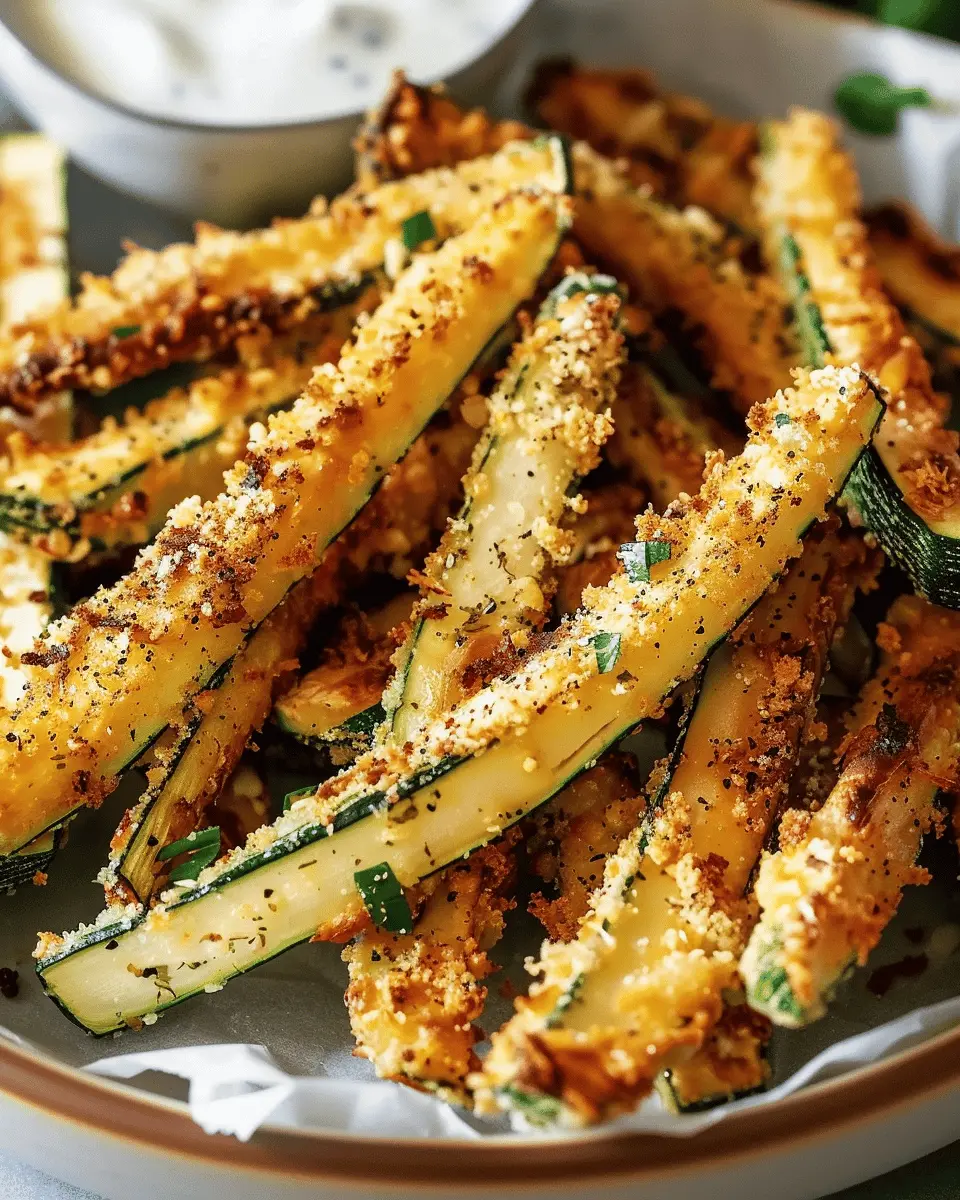 Air Fryer Zucchini Fries Recipe: Easy, Crispy, and Delicious