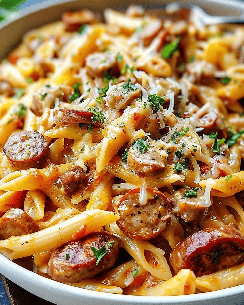 Cajun Sausage Pasta: A Hearty and Easy Family Favorite Recipe