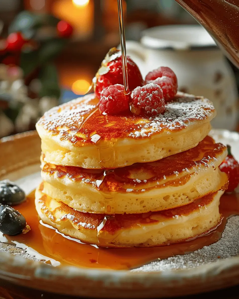 Fluffy Japanese Soufflé Pancakes: Easy and Indulgent Delight