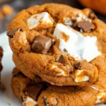 Pumpkin S’mores Cookies