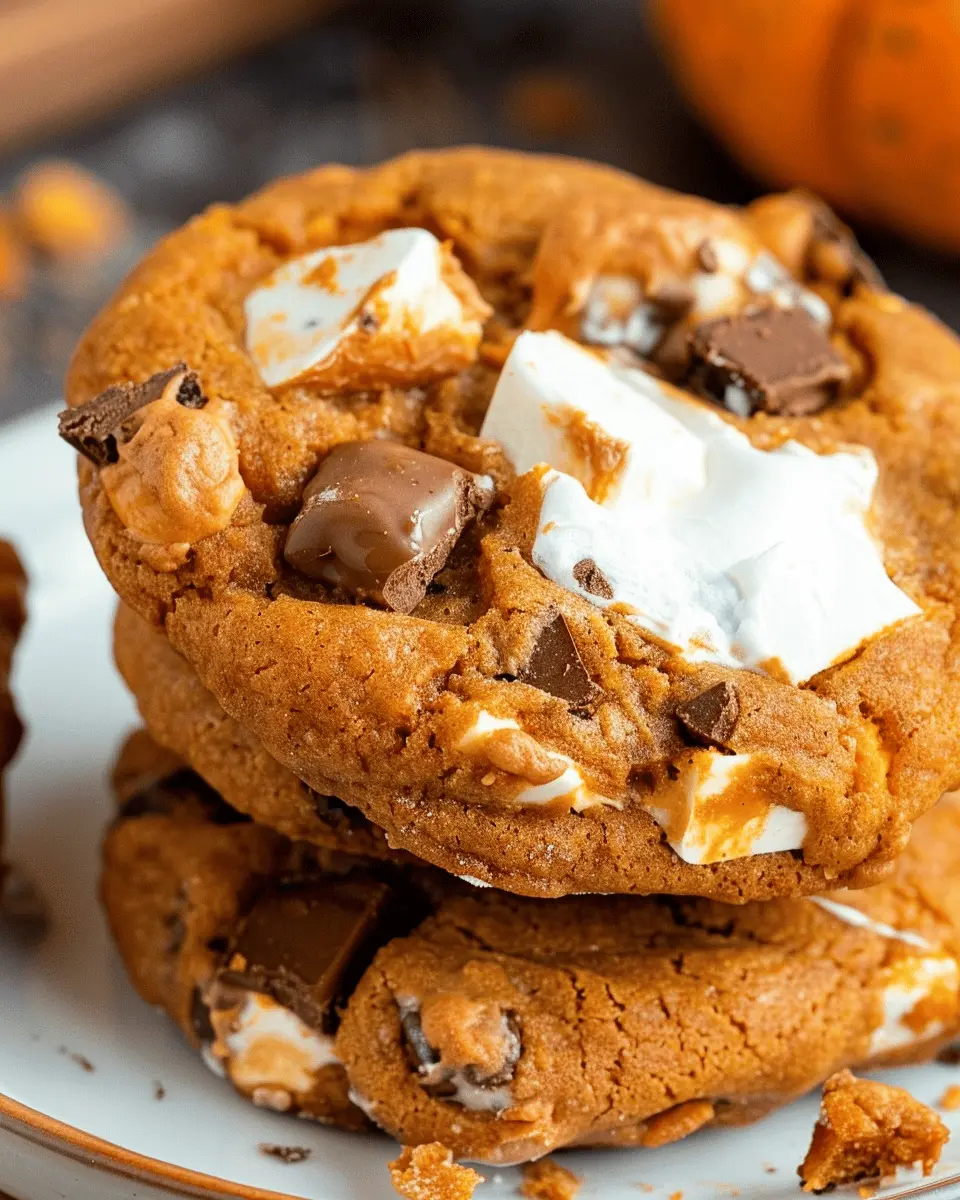 Pumpkin S’mores Cookies: Indulgent Treat for Fall Baking Fun