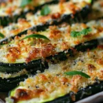 Baked Parmesan Zucchini