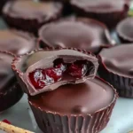 Chocolate Covered Cranberry Sauce Bites for Festive Indulgence