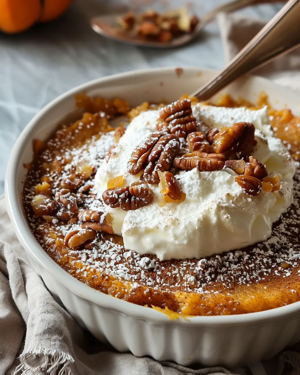 Warm Spiced Baked Pumpkin Cobbler: A Cozy Fall Delight