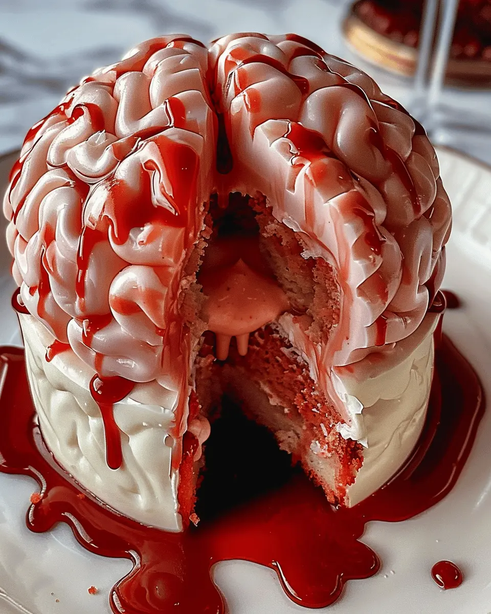 Brain Cake Delight: An Easy, Indulgent Treat for Home Bakers