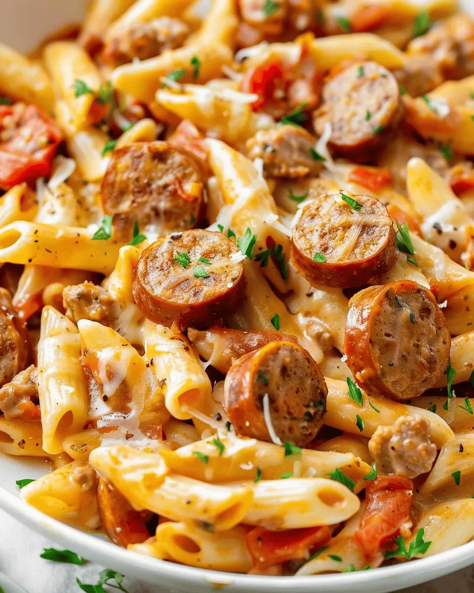 Cajun Sausage Pasta: Easy and Flavorful Weeknight Delight