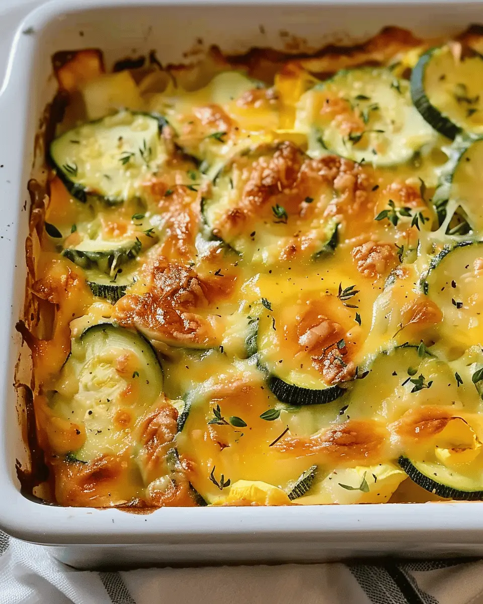 Savory Garden Zucchini Casserole: Easy and Delicious Comfort Food