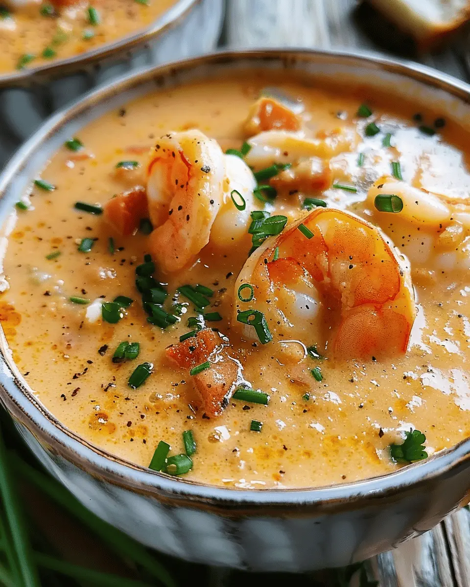 Seafood Bisque: A Rich and Indulgent Homemade Delight