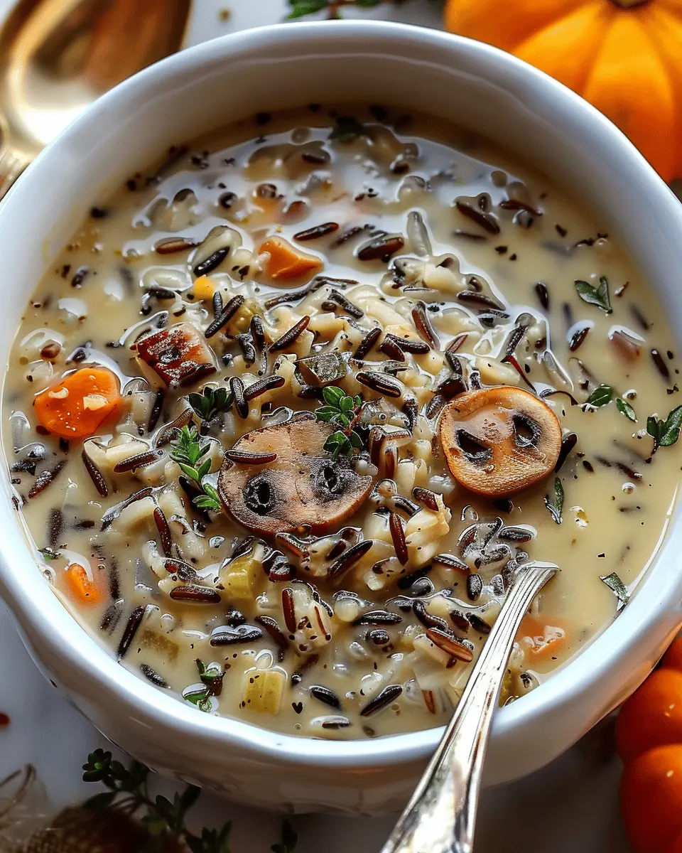 Cozy Autumn Wild Rice Soup: A Heartwarming Turkey Bacon Delight