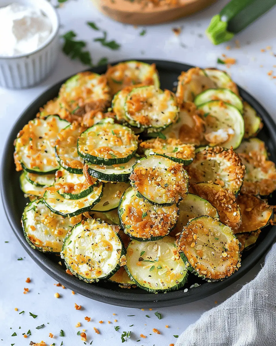 Crispy Baked Zucchini Chips: The Best Healthy Snack You’ll Love