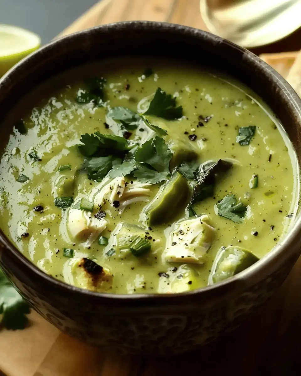 Mouthwatering Roasted Poblano Soup: The Ultimate Comfort Food