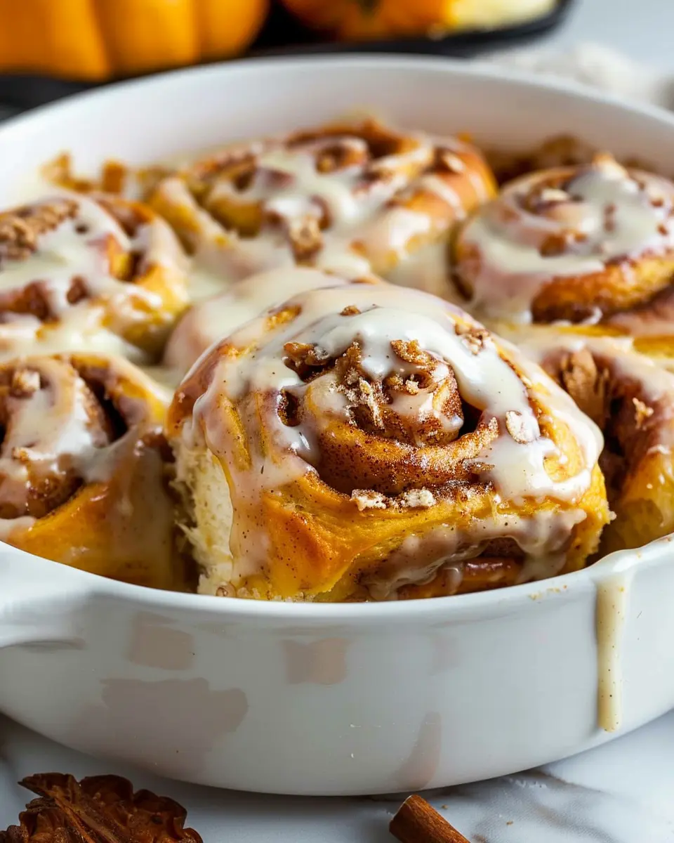 Pumpkin Cinnamon Rolls: Indulgent Recipe for Cozy Mornings