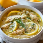 Greek Lemon Chicken Soup Greek Lemon Chicken Soup