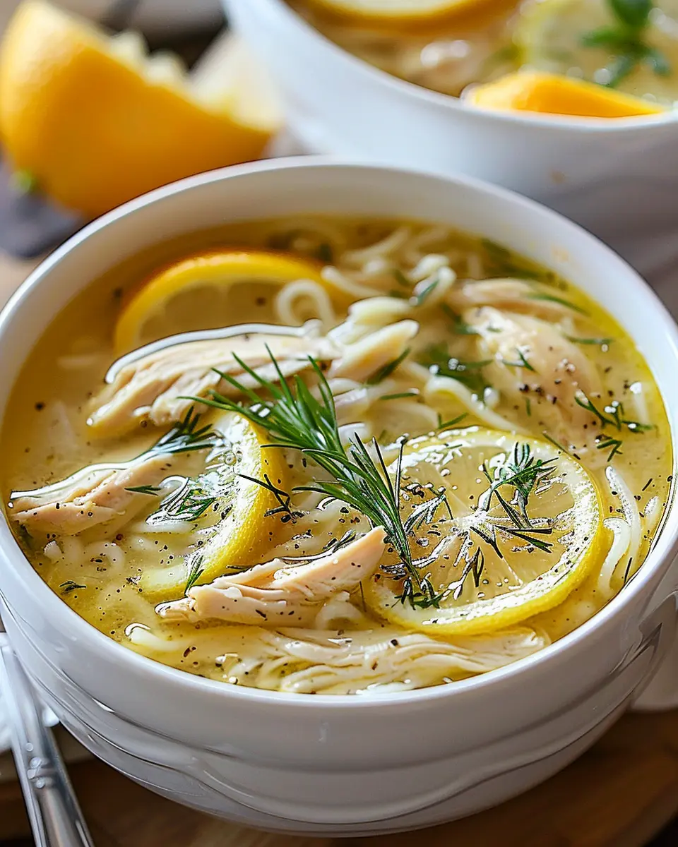 Greek Lemon Chicken Soup: A Cozy, Nourishing Bowl to Savor